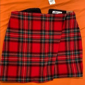 Hollister plaid miniskirt
